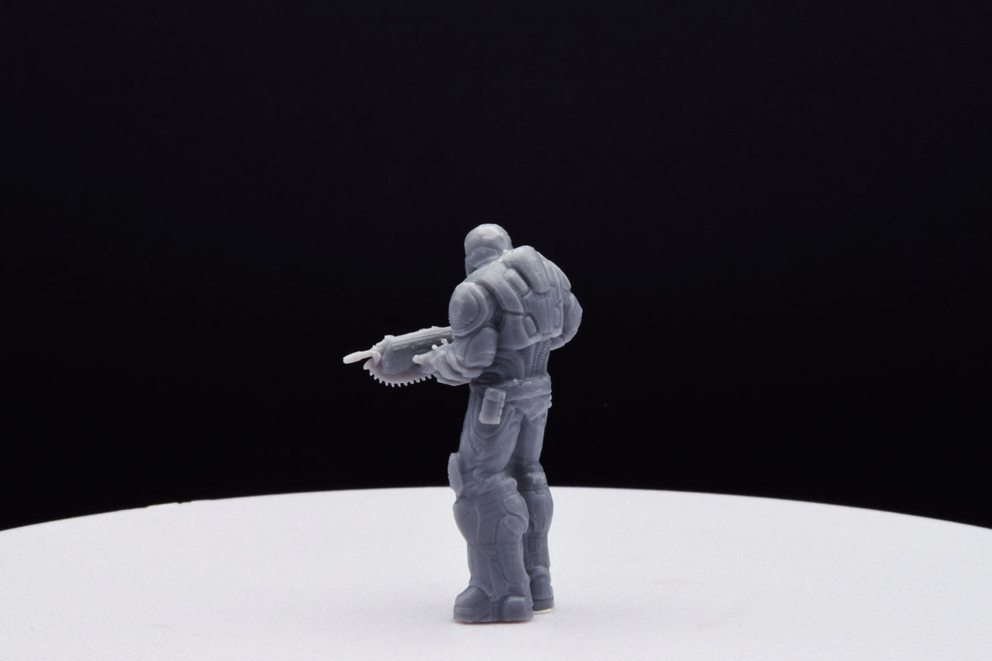 Gears Of War Onyx Guard Male Ot Miniature - TheSTLSmith - 3D Printed with high quality resin for Skirmish/D&D games