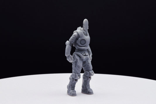 Gears Of War DeeBee Command Bot Miniature - TheSTLSmith - 3D Printed with high quality resin for Skirmish/D&D games