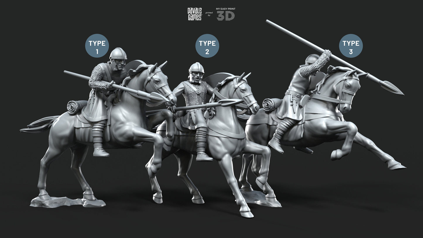 Roman Cavalry - Davale Games - Historical games - 3D Printed with high quality resin