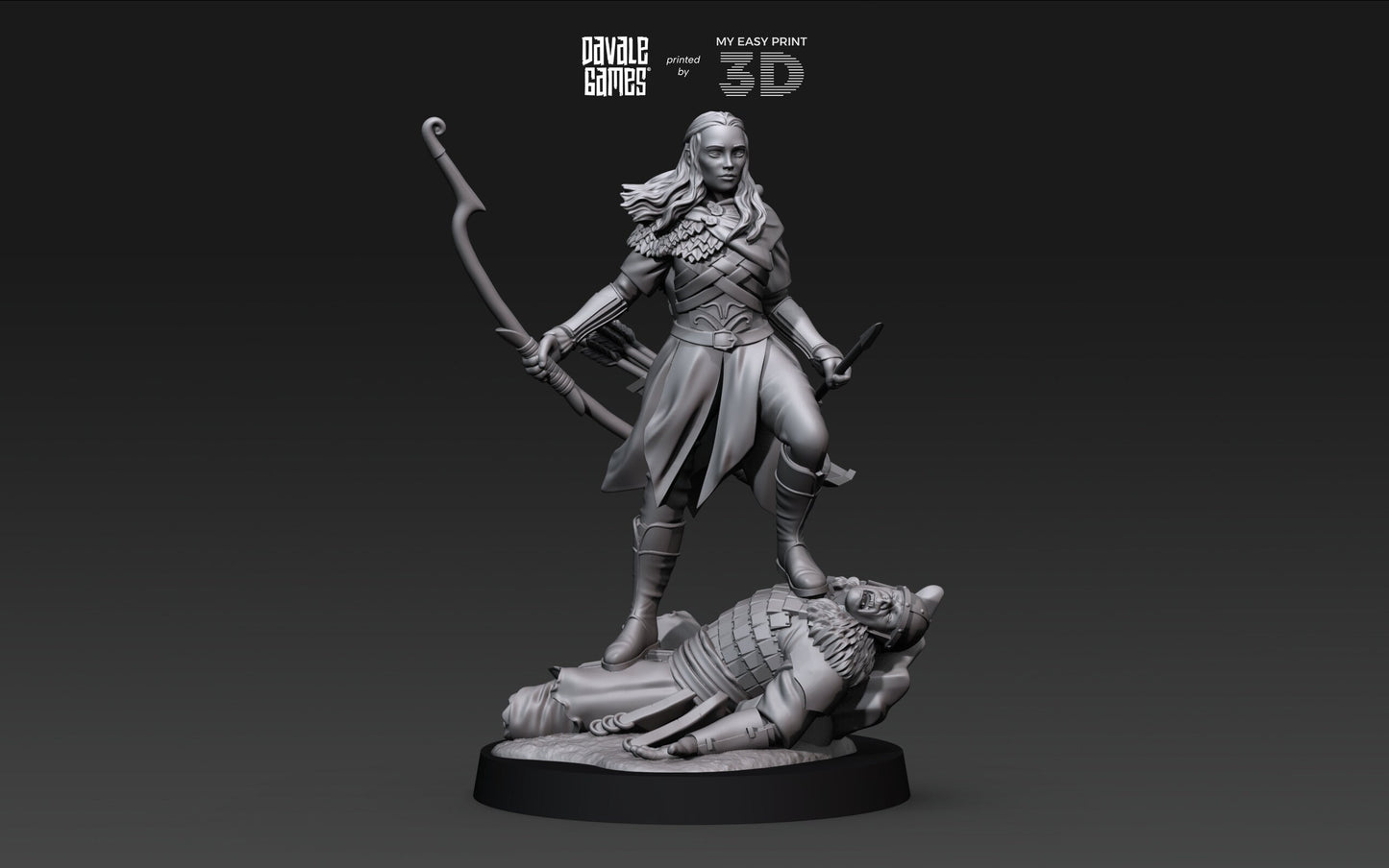 Täel - Davale Games - 3D Printed with high quality resin for LOTR/D&D games