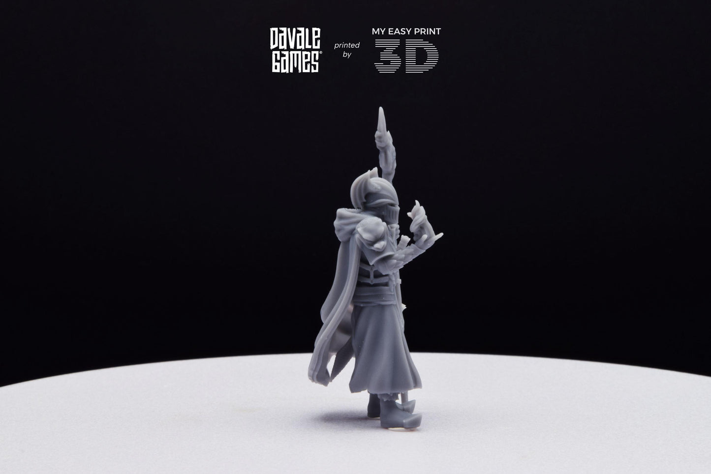 Bordörgin The Great Sorcerer - Dragon Army - Davale Games - 3D Printed with high quality resin for LOTR/D&D games
