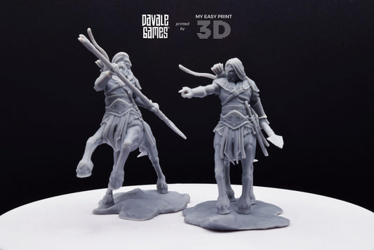 Centaurs with Lance-gija (ZEUS) - Davale Games - Mythological games - 3D Printed with high quality resin