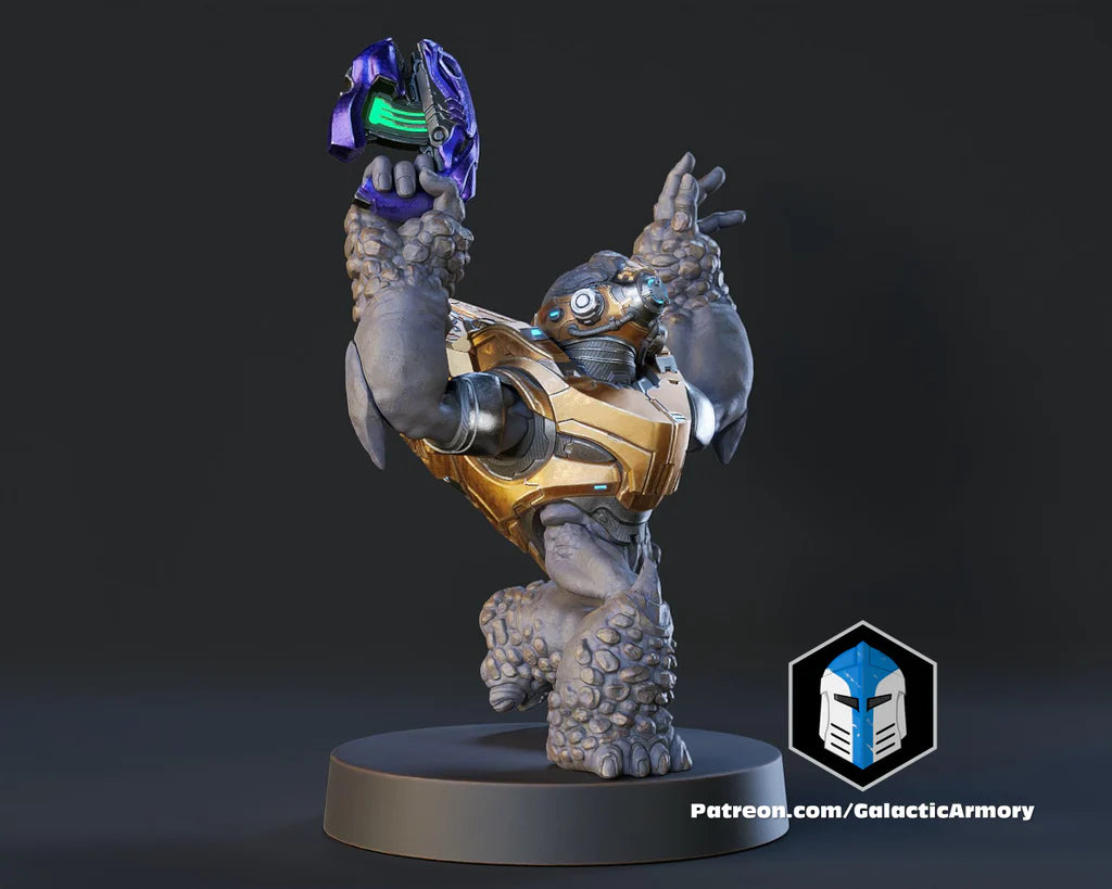 Halo Grunts Miniatures - Galactic Armory - 3D Printed with High Quality Resin for Wargame/Skirmish/D&D