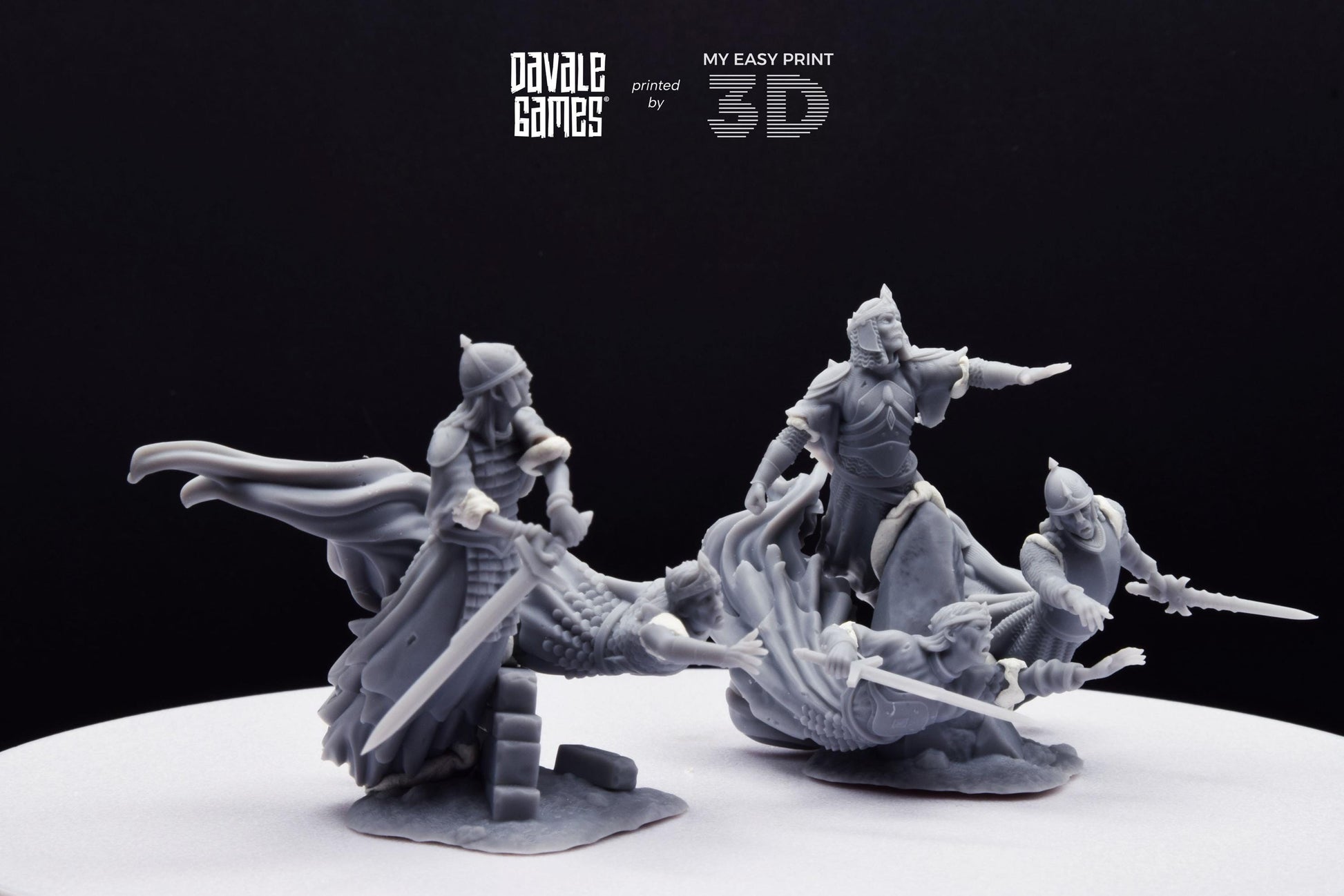 Shadows of Anagar - Dead City - Davale Games - 3D Printed with high quality resin for LOTR/D&D games