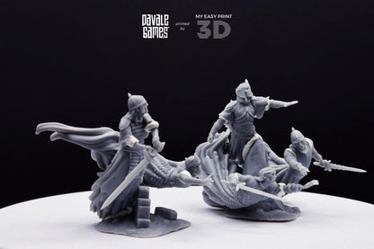 Shadows of Anagar - Dead City - Davale Games - 3D Printed with high quality resin for LOTR/D&D games