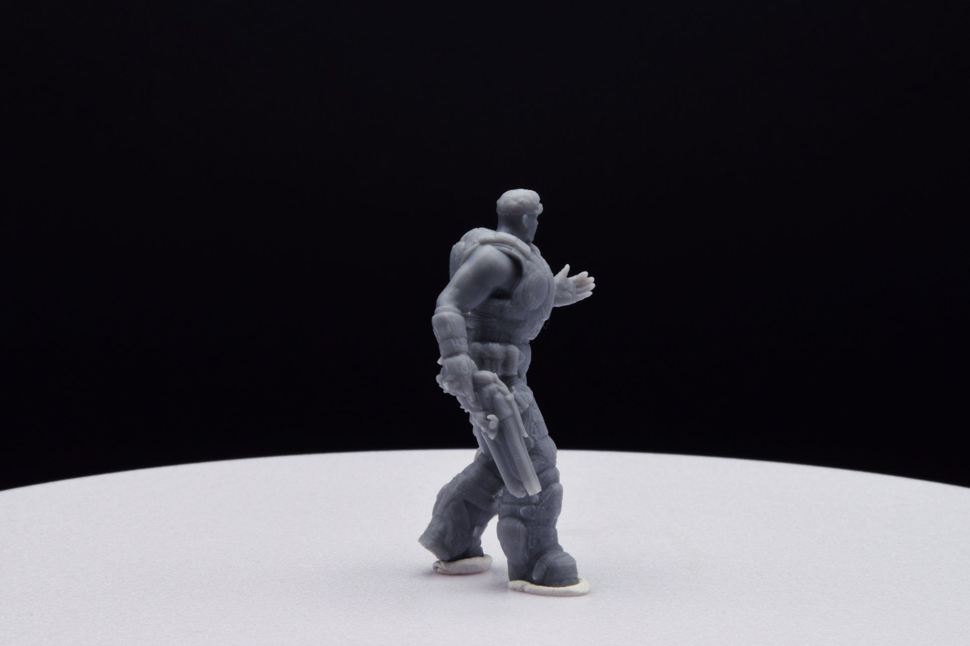Gears Of War Damon Baird Summer Ot Miniature - TheSTLSmith - 3D Printed with high quality resin for Skirmish/D&D games