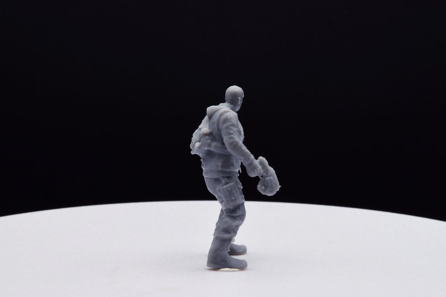 Gears Of War JD Fenix Outsider Miniature - TheSTLSmith - 3D Printed with high quality resin for Skirmish/D&D games