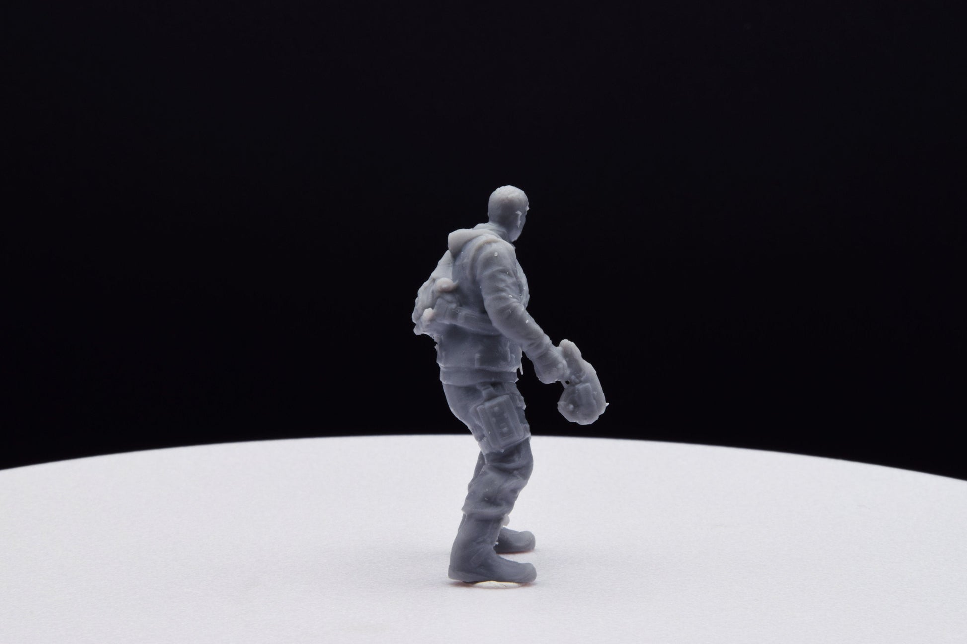 Gears Of War JD Fenix Outsider Miniature - TheSTLSmith - 3D Printed with high quality resin for Skirmish/D&D games