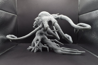 Gears Of War Lambent Brumak Ot Miniature - TheSTLSmith - 3D Printed with high quality resin for Skirmish/D&D games