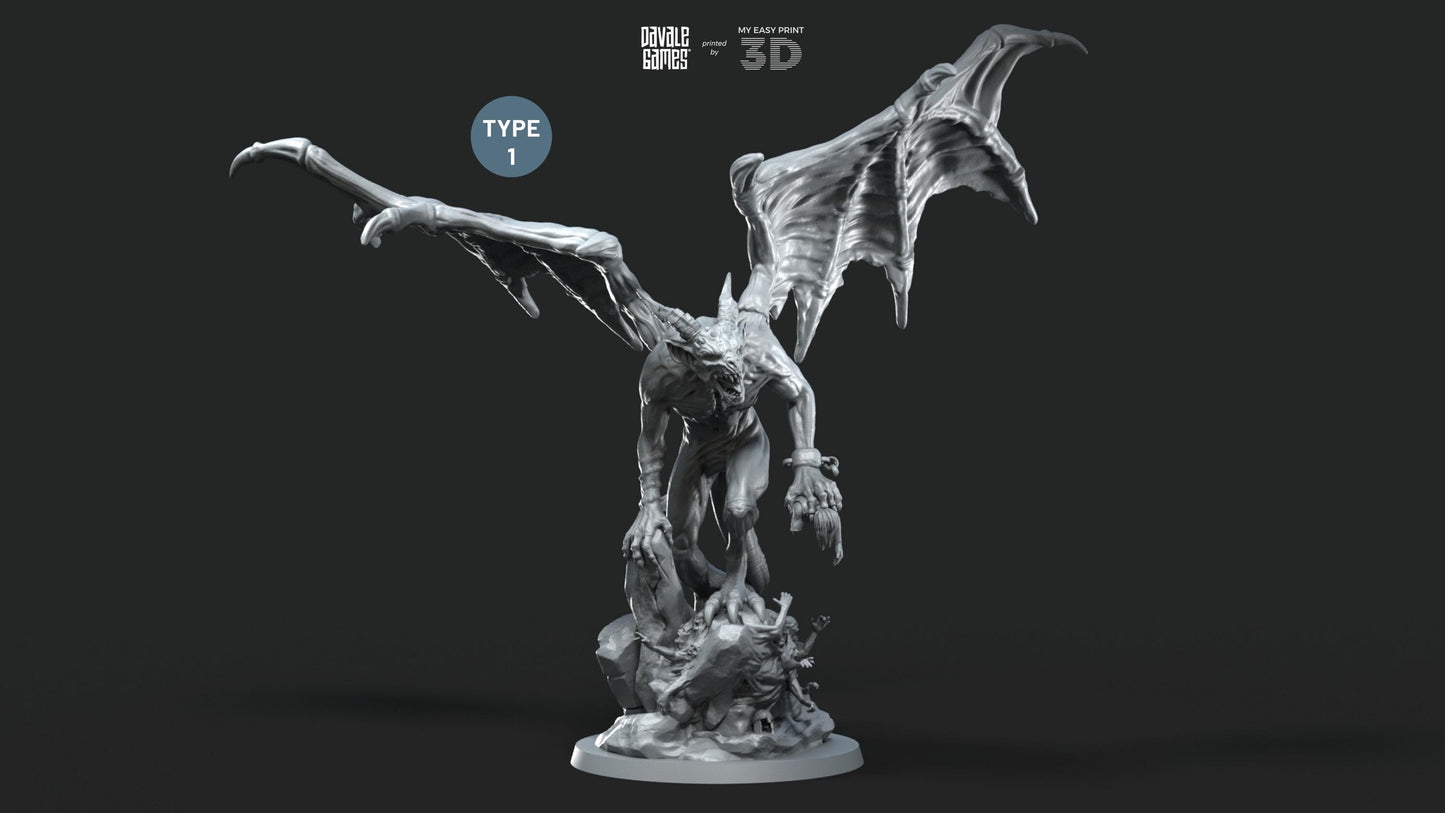 Golab The Nightmare of the North [Retake] - Davale Games - 3D Printed with high quality resin for LOTR/D&D games