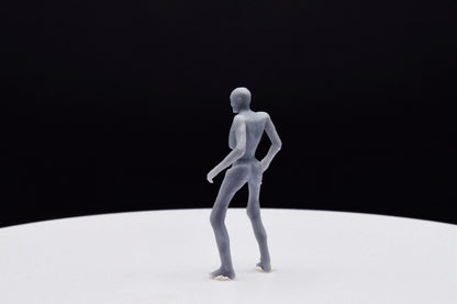 Doom Zombie Boney Miniature - Fanmade - TheSTLSmith - 3D Printed with high quality resin for Skirmish/D&D games