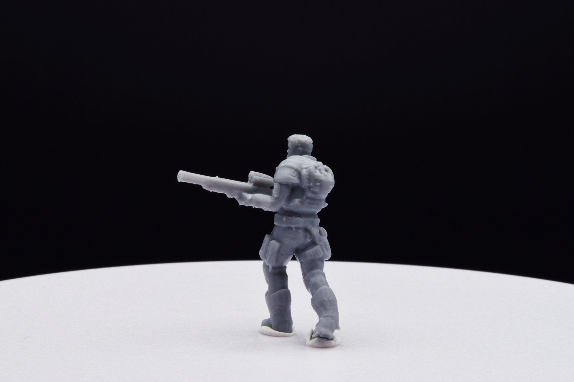 Gears Of War Damon Baird Winter Ot Miniature - TheSTLSmith - 3D Printed with high quality resin for Skirmish/D&D games