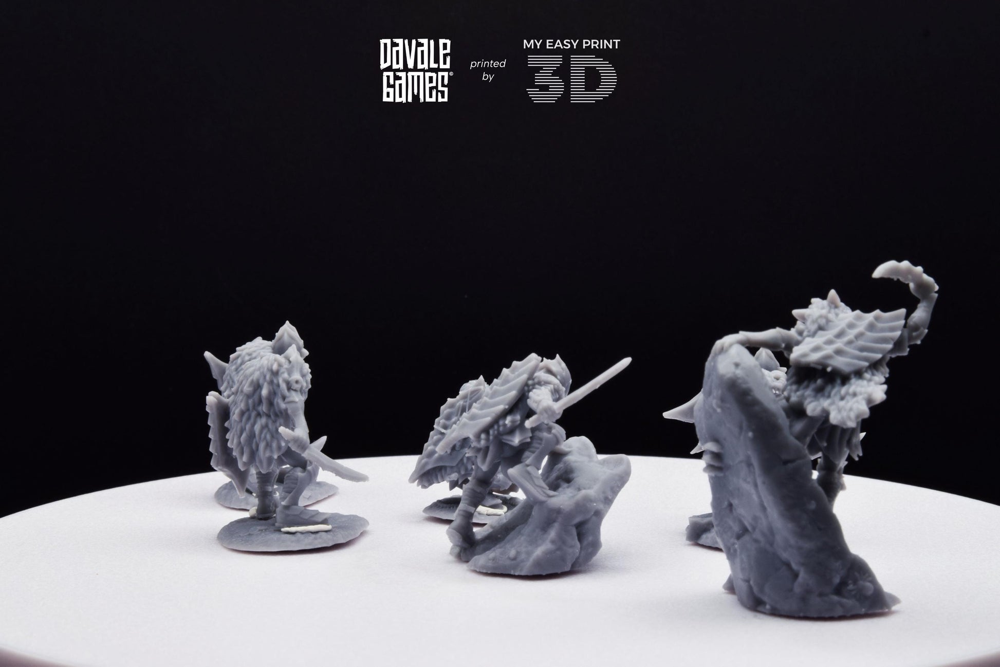 Beast Tamers - Goblins of the cave - Davale Games - 3D Printed with high quality resin for LOTR/D&D games