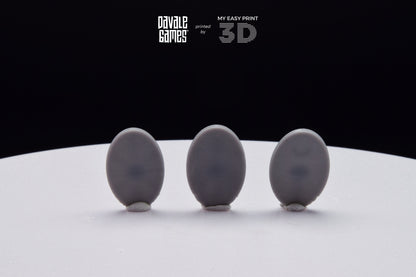 Interchangeable Roman Shields - Davale Games - Historical games - 3D Printed with high quality resin
