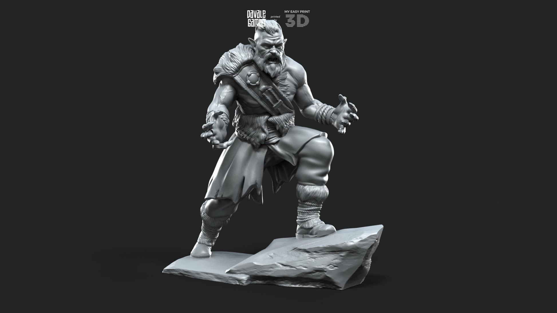 Bersekers Halfwolf - Davale Games - Mythological games - 3D Printed with high quality resin