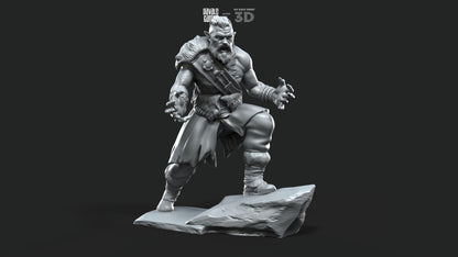 Bersekers Halfwolf - Davale Games - Mythological games - 3D Printed with high quality resin