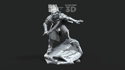 Drolok Crown Master - Goblins of the cave - Davale Games - 3D Printed with high quality resin for LOTR/D&D games
