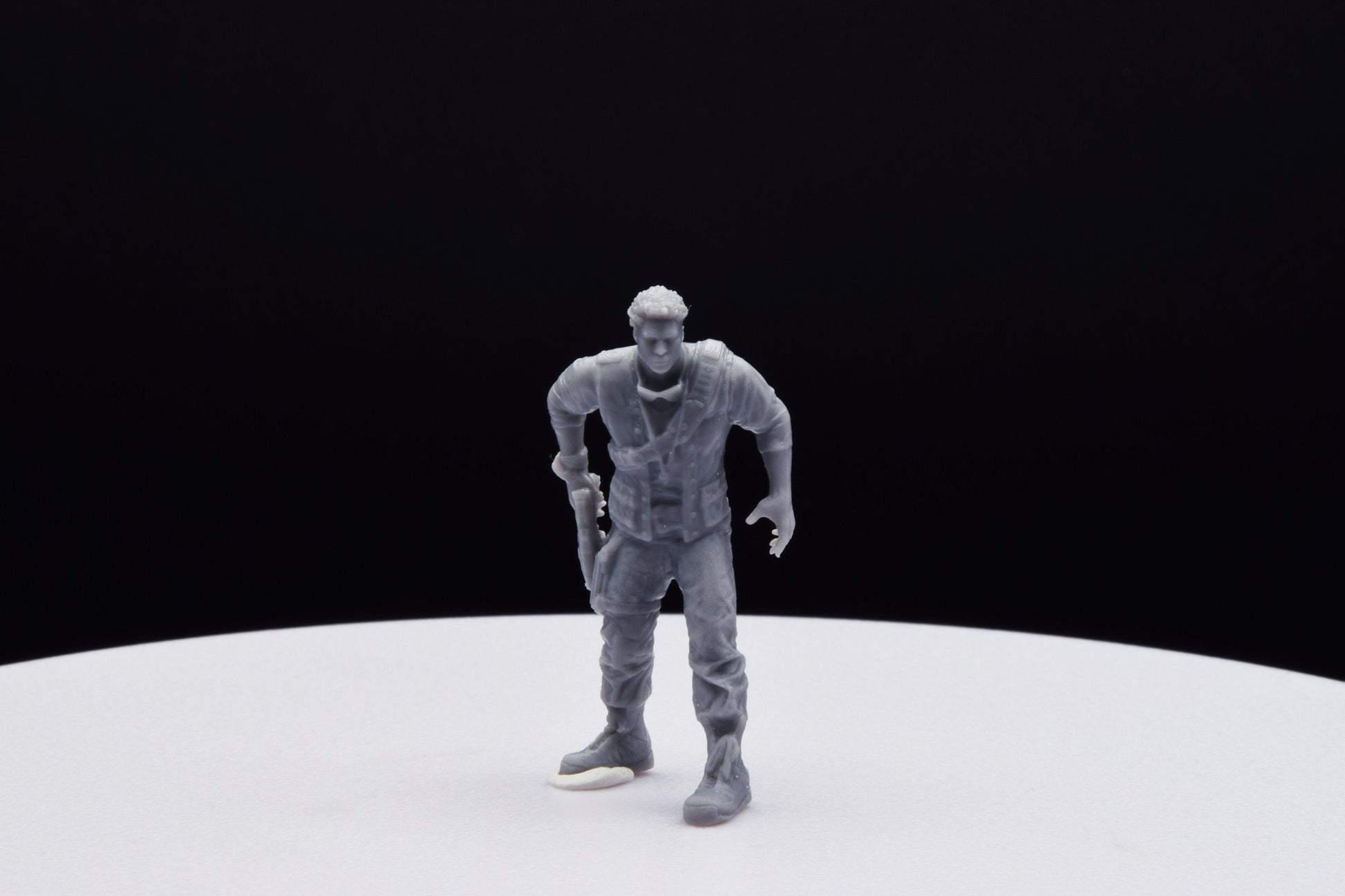 Gears Of War Del Walker Outsider Miniature - TheSTLSmith - 3D Printed with high quality resin for Skirmish/D&D games