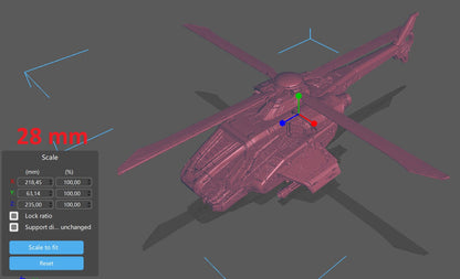 Gears Of War Kestrel UAV Ot Miniature - TheSTLSmith - 3D Printed with high quality resin for Skirmish/D&D games