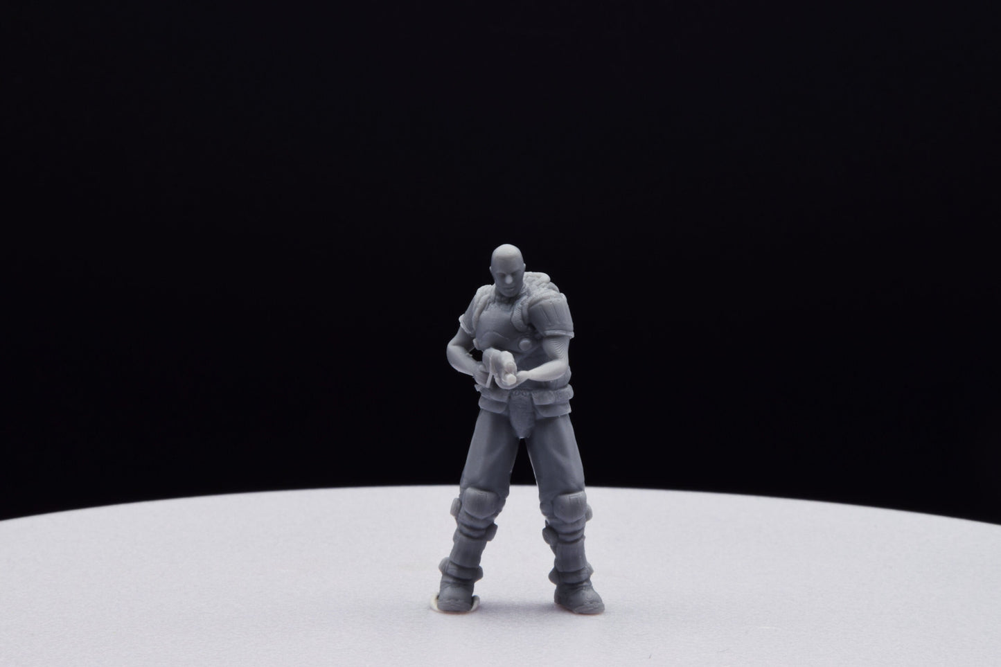 Doom Guy [3] Miniature - Fanmade - TheSTLSmith - 3D Printed with high quality resin for Skirmish/D&D games