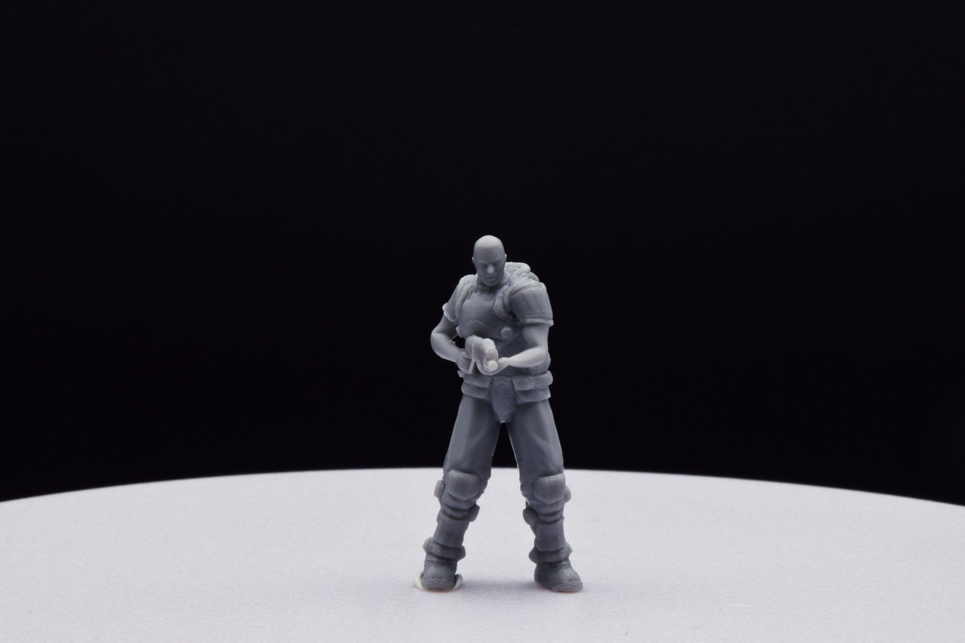 Doom Guy [3] Miniature - Fanmade - TheSTLSmith - 3D Printed with high quality resin for Skirmish/D&D games