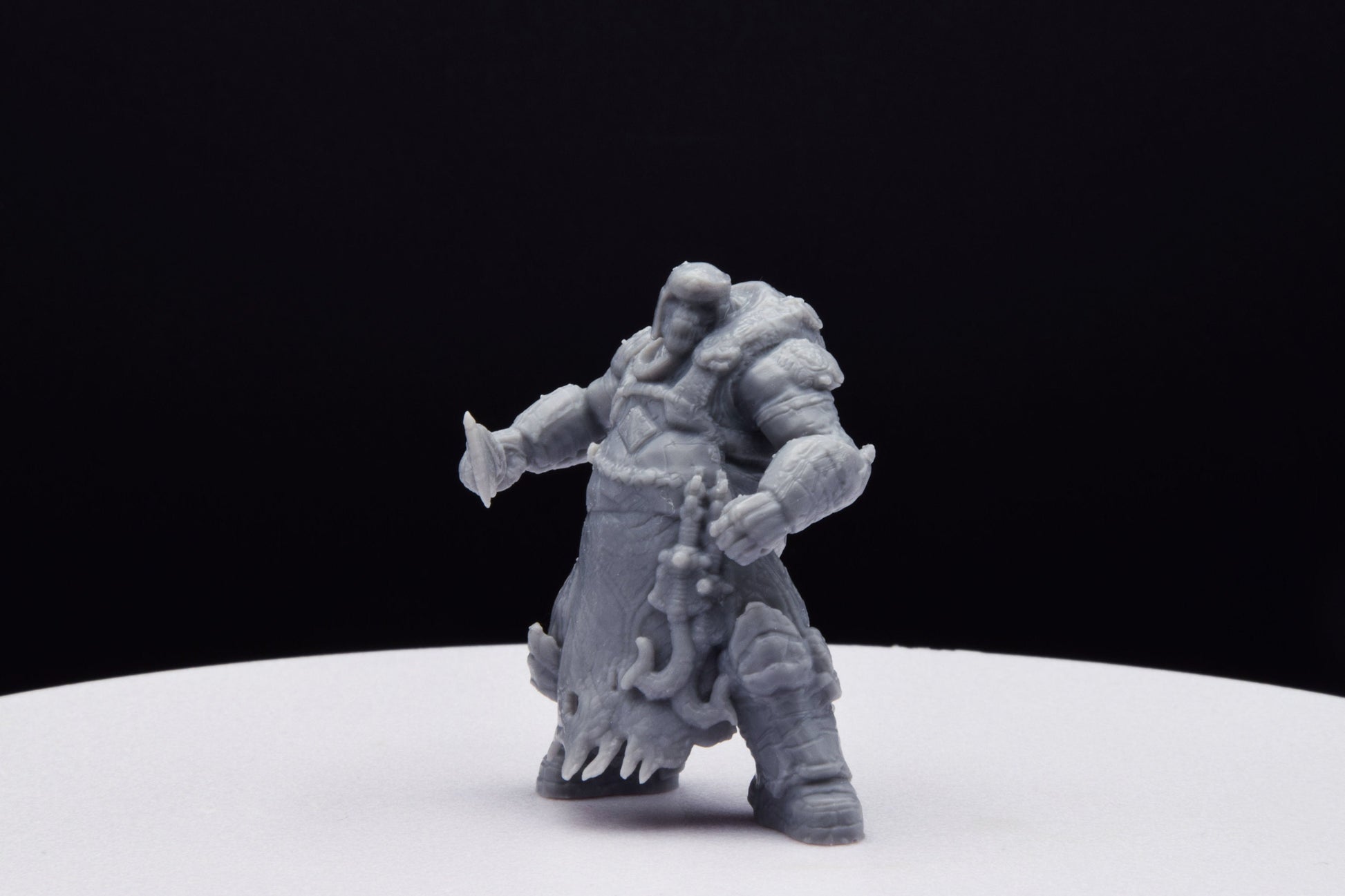 Gears Of War Boomer Butcher Ot Miniature - TheSTLSmith - 3D Printed with high quality resin for Skirmish/D&D games