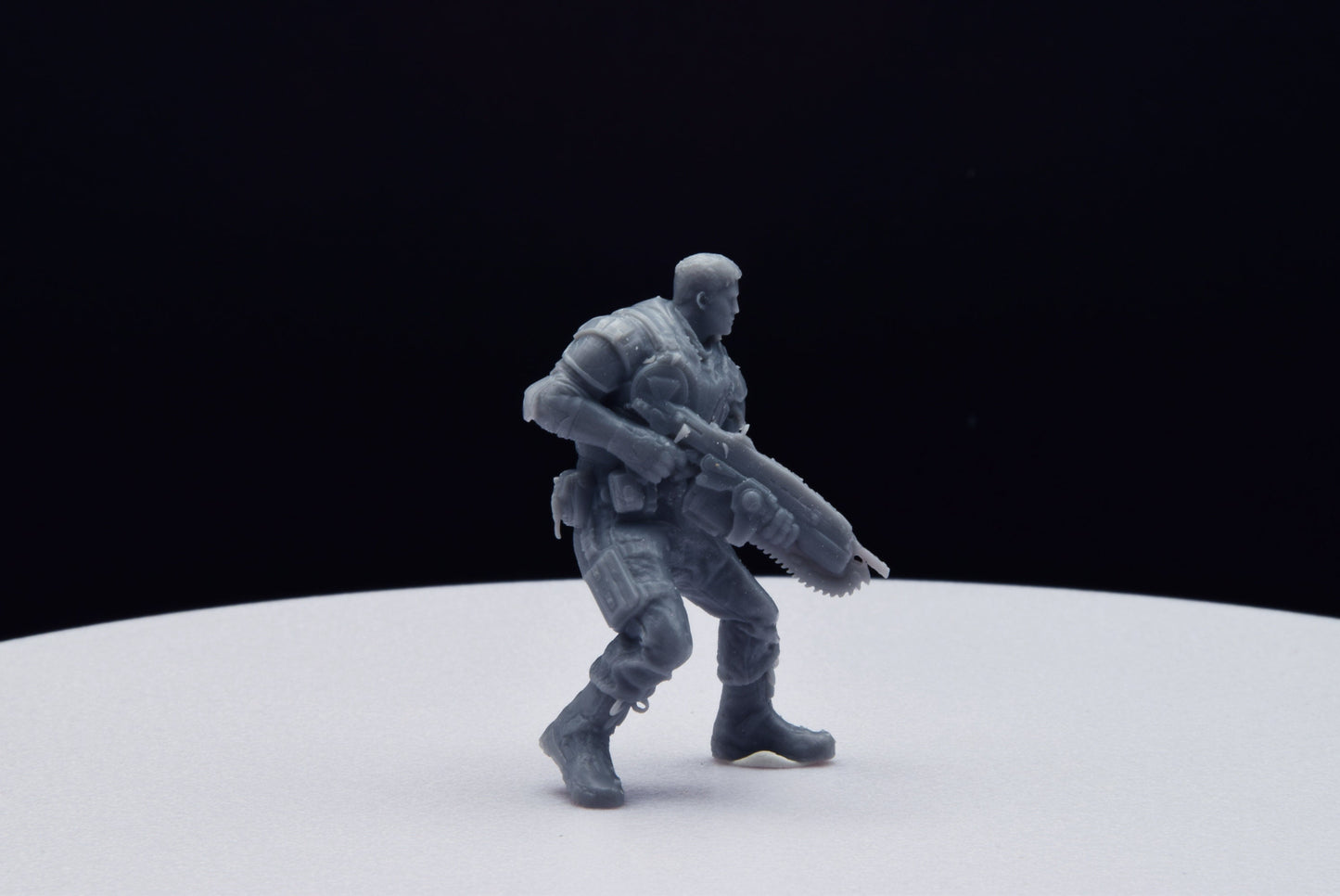 Gears Of War COG JD Fenix Ot Miniature - TheSTLSmith - 3D Printed with high quality resin for Skirmish/D&D games