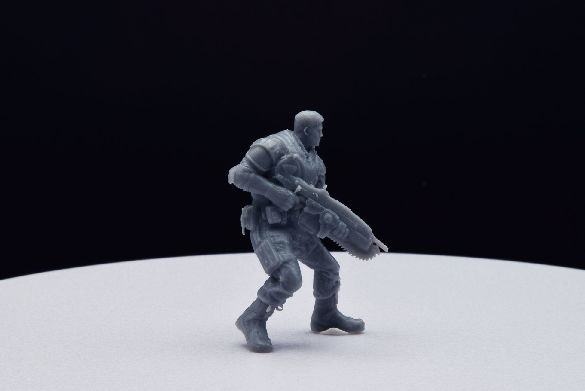 Gears Of War COG JD Fenix Ot Miniature - TheSTLSmith - 3D Printed with high quality resin for Skirmish/D&D games