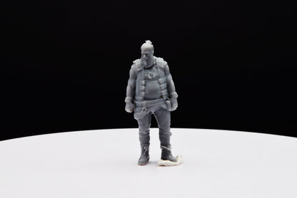 Gears Of War Oscar Diaz Outsider Ot Miniature - TheSTLSmith - 3D Printed with high quality resin for Skirmish/D&D games
