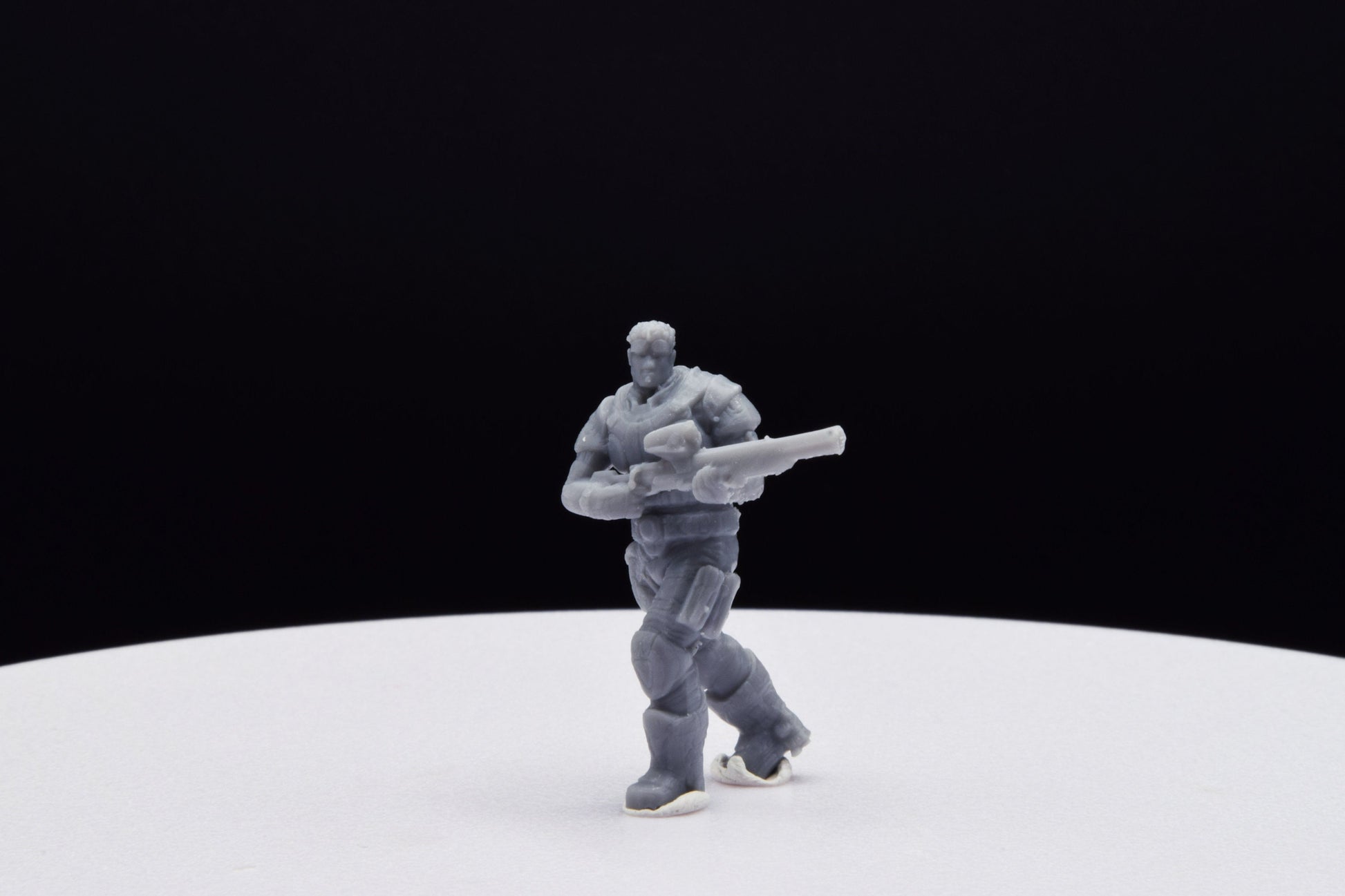 Gears Of War Damon Baird Winter Ot Miniature - TheSTLSmith - 3D Printed with high quality resin for Skirmish/D&D games