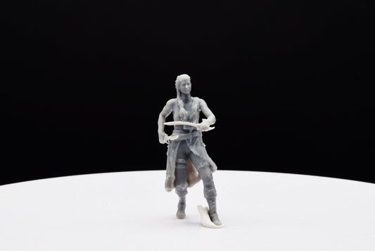 Gears Of War Reyna Diaz Outsider Ot Miniature - TheSTLSmith - 3D Printed with high quality resin for Skirmish/D&D games