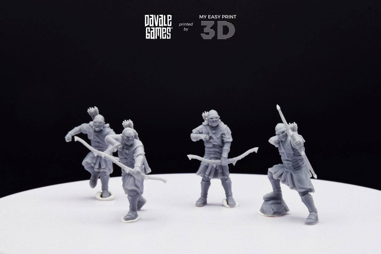Outrider Blood Handed Orc - Davale Games - 3D Printed with high quality resin for LOTR/D&D games
