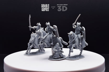 Dragon Army Regular Cavalry - Davale Games - 3D Printed with high quality resin for LOTR/D&D games