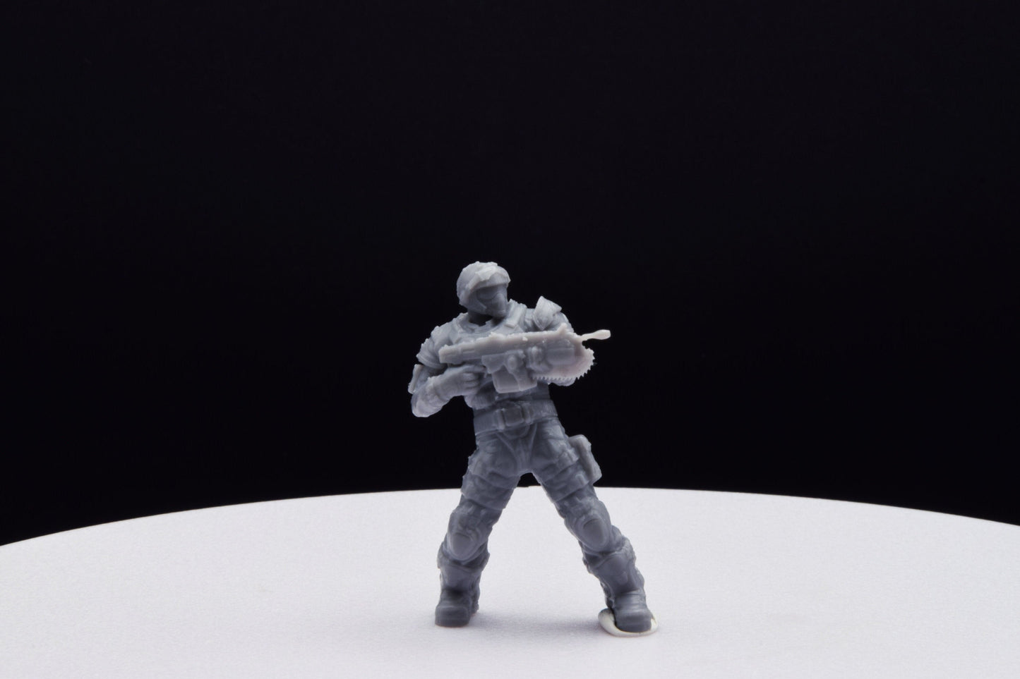 Gears Of War Benjamin Carmine Ot Miniature - TheSTLSmith - 3D Printed with high quality resin for Skirmish/D&D games