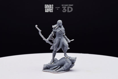 Täel - Davale Games - 3D Printed with high quality resin for LOTR/D&D games