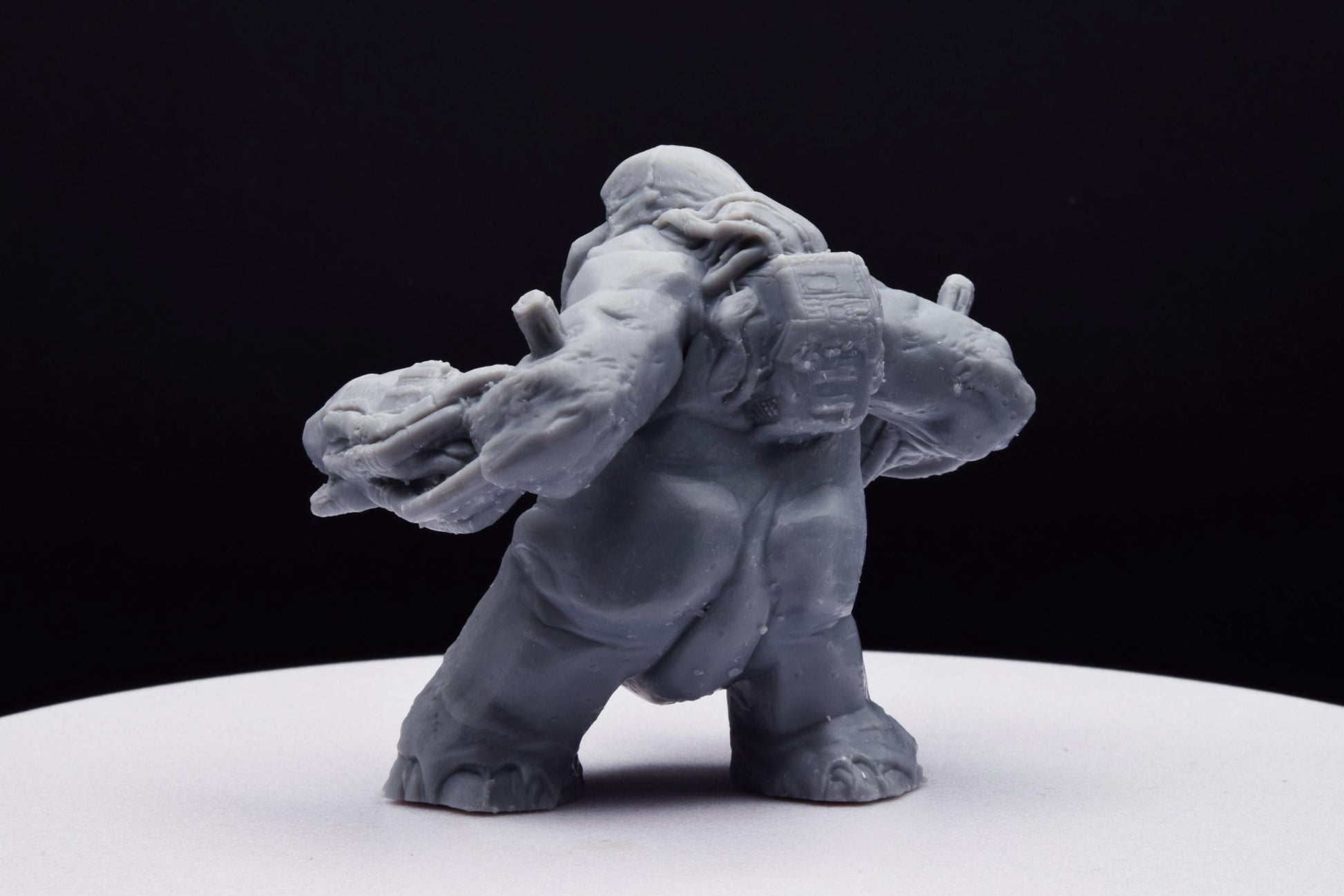 Doom Mancubus Miniature - Fanmade - TheSTLSmith - 3D Printed with high quality resin for Skirmish/D&D games