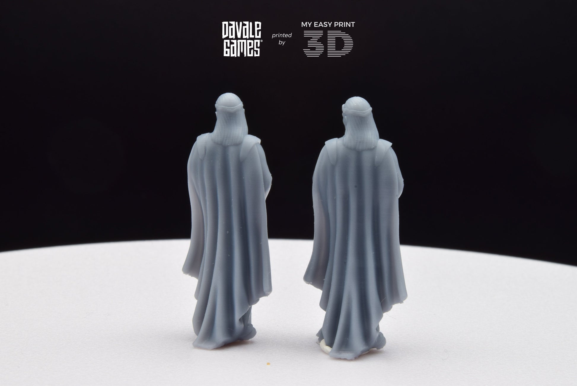 High Elven Lord of Ships  - With or Without Beard - Davale Games - 3D Printed with high quality resin for LOTR/D&D games