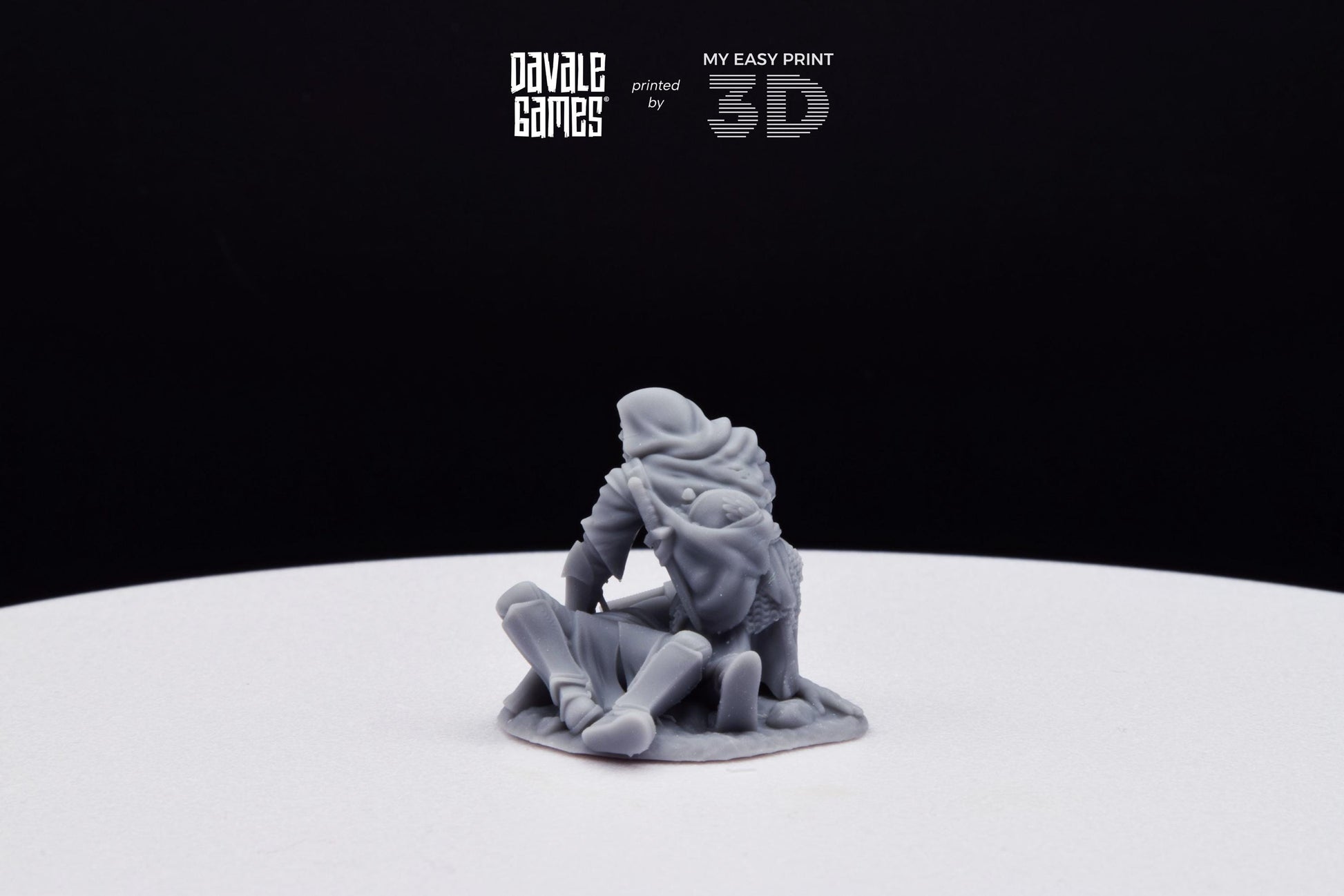 Orc Thief - Davale Games - 3D Printed with high quality resin for LOTR/D&D games