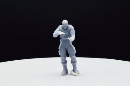 Gears Of War Dominic Santiago Gardener Ot Miniature - TheSTLSmith - 3D Printed with high quality resin for Skirmish/D&D games