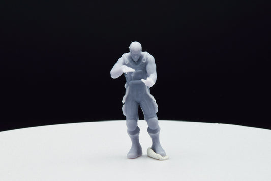 Gears Of War Dominic Santiago Gardener Ot Miniature - TheSTLSmith - 3D Printed with high quality resin for Skirmish/D&D games