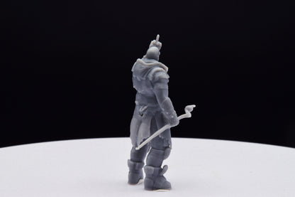 Gears Of War Aaron Griffin Ot Miniature - TheSTLSmith - 3D Printed with high quality resin for Skirmish/D&D games