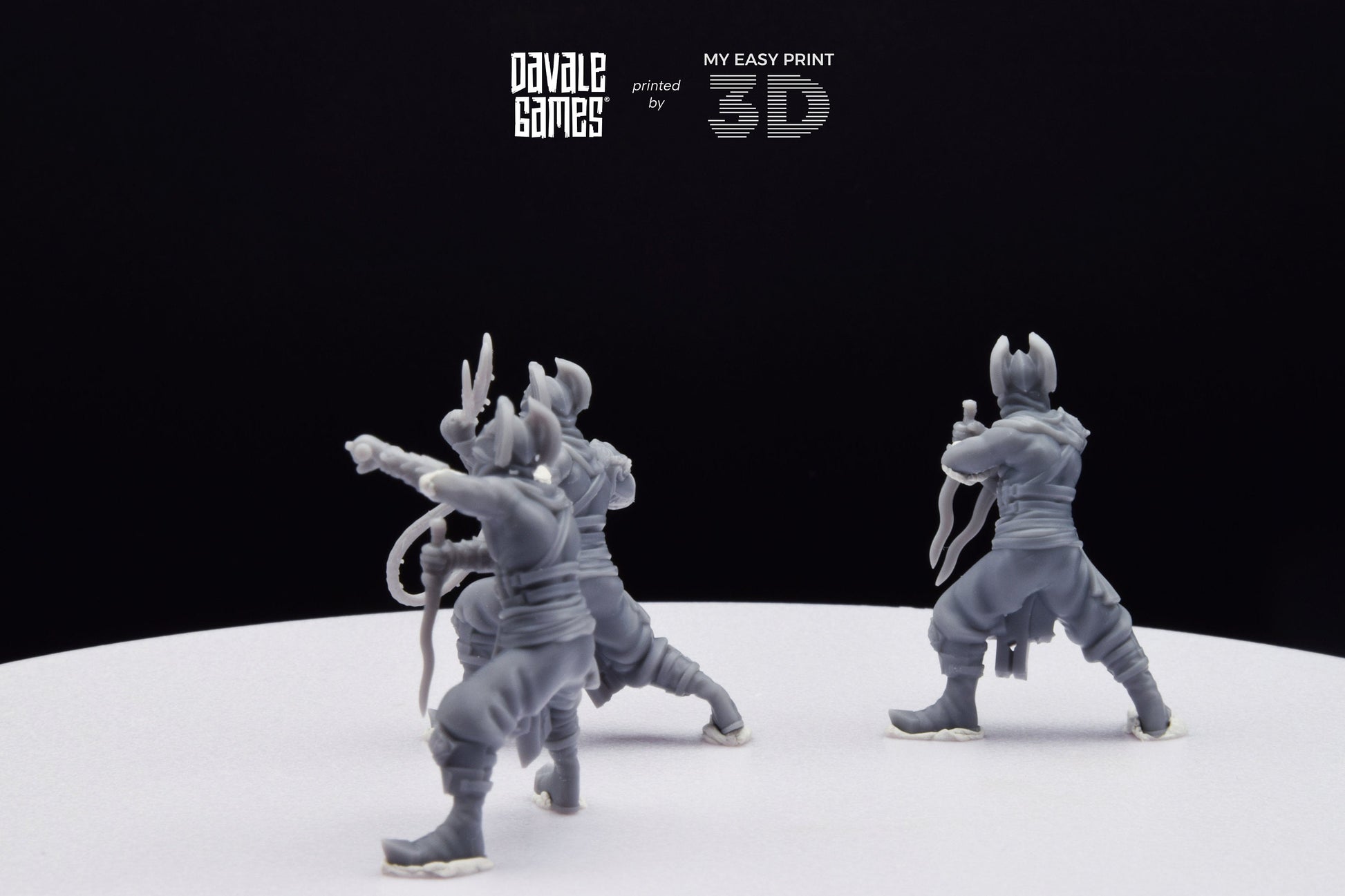 Dragon Army Assassin - Davale Games - 3D Printed with high quality resin for LOTR/D&D games
