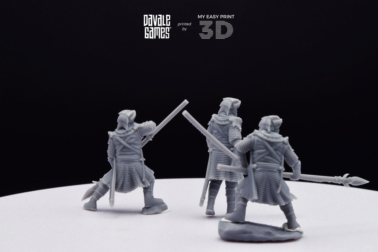 Snake Rider - Davale Games - 3D Printed with high quality resin for LOTR/D&D games