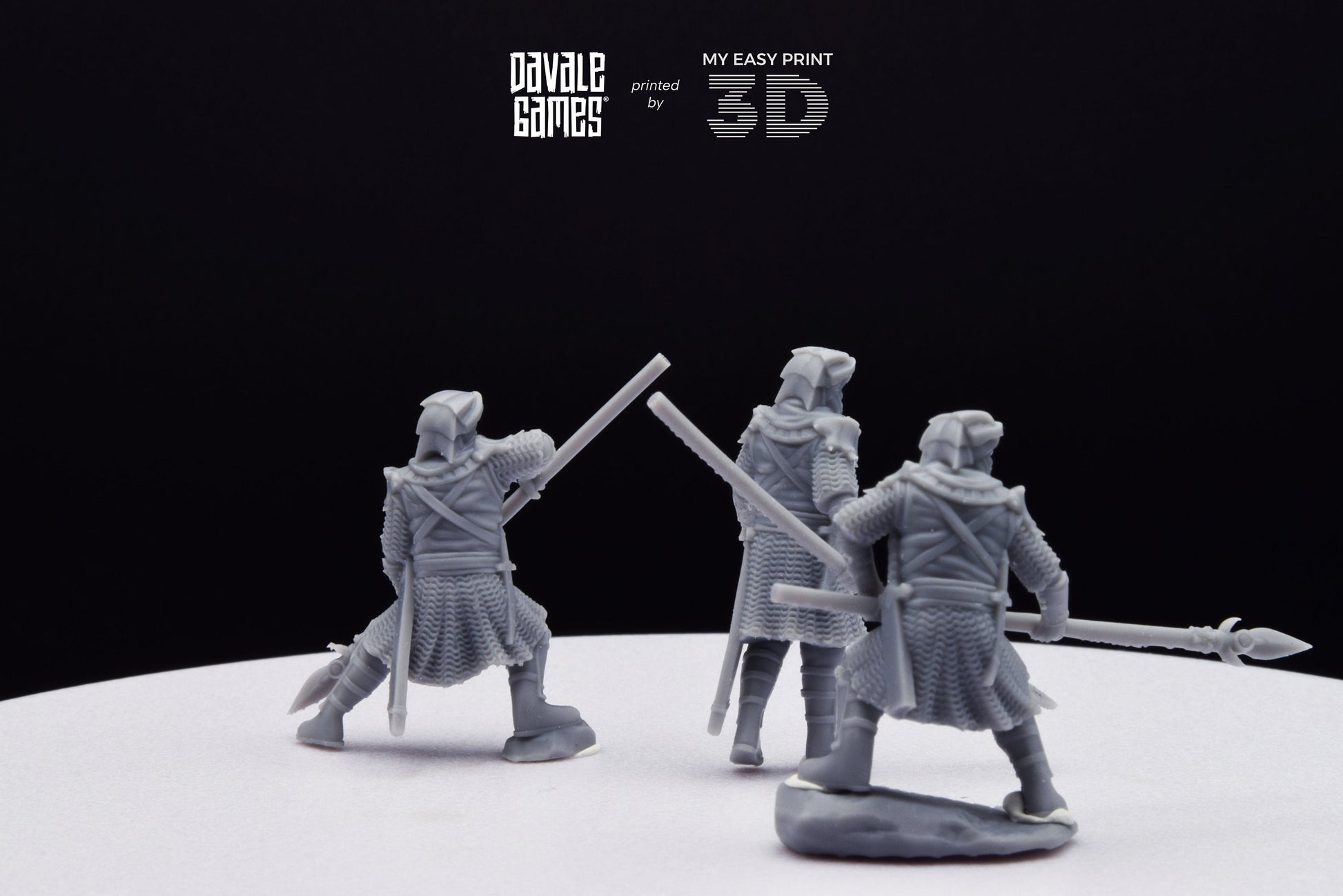 Snake Rider - Davale Games - 3D Printed with high quality resin for LOTR/D&D games