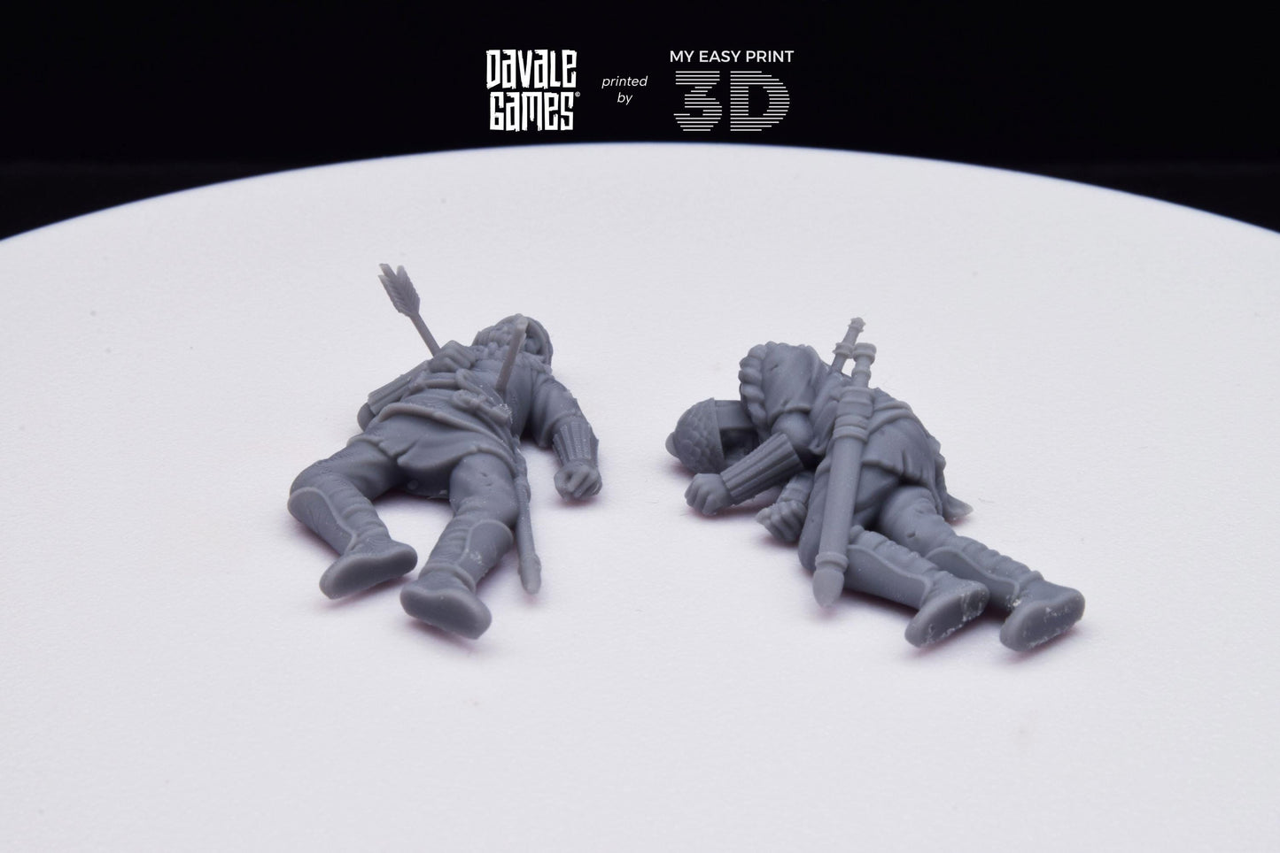 Gepids Casualties - Davale Games - Historical games - 3D Printed with high quality resin