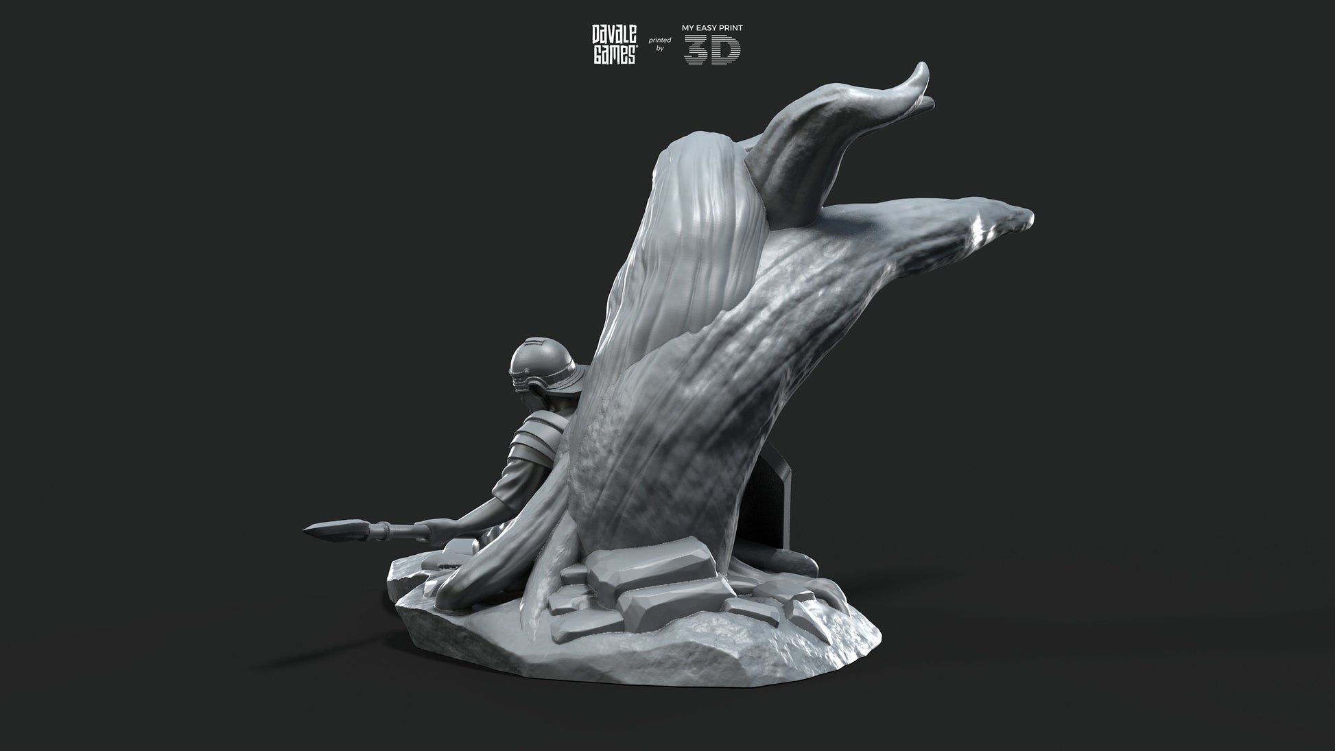Roman casualty - Davale Games - Historical games - 3D Printed with high quality resin