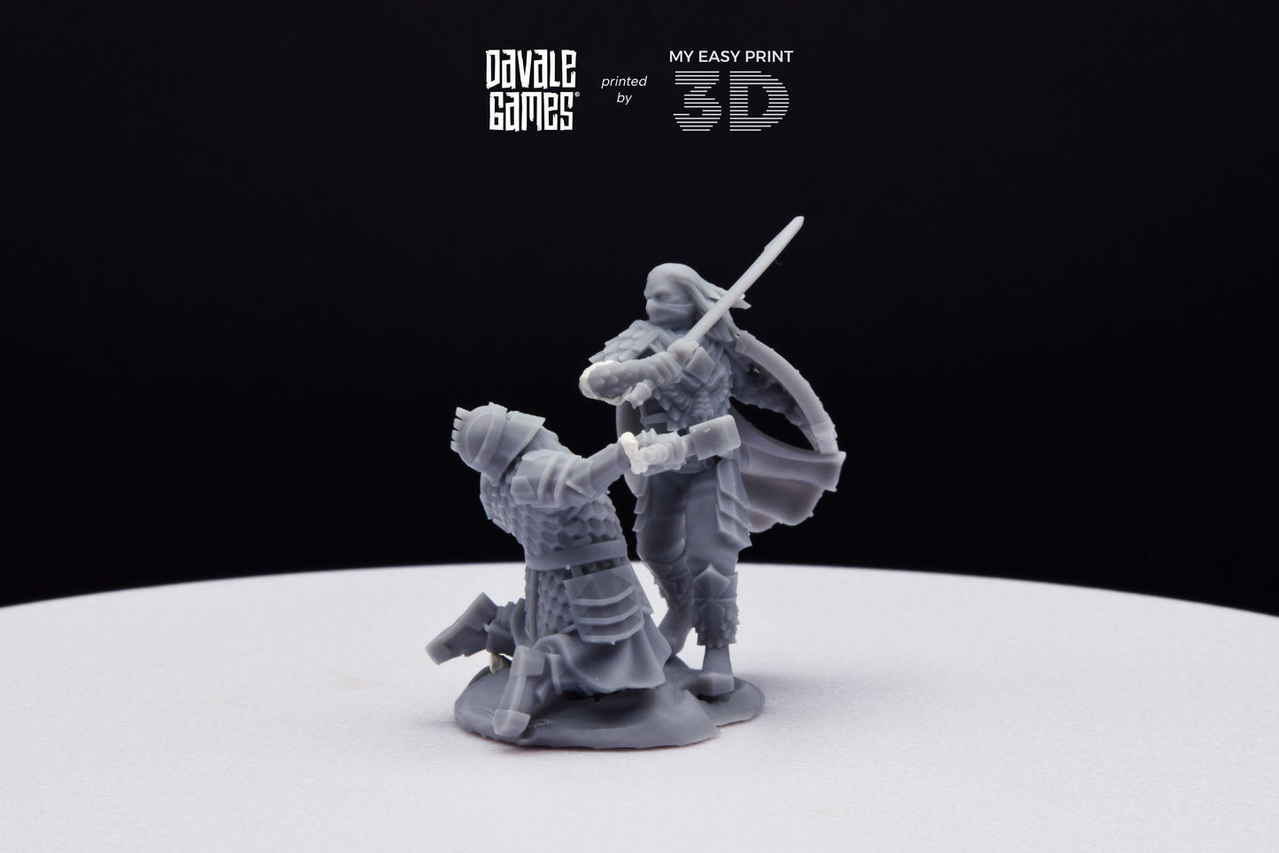 Rabänti General of the Elite - Dragon Army - Davale Games - 3D Printed with high quality resin for LOTR/D&D games