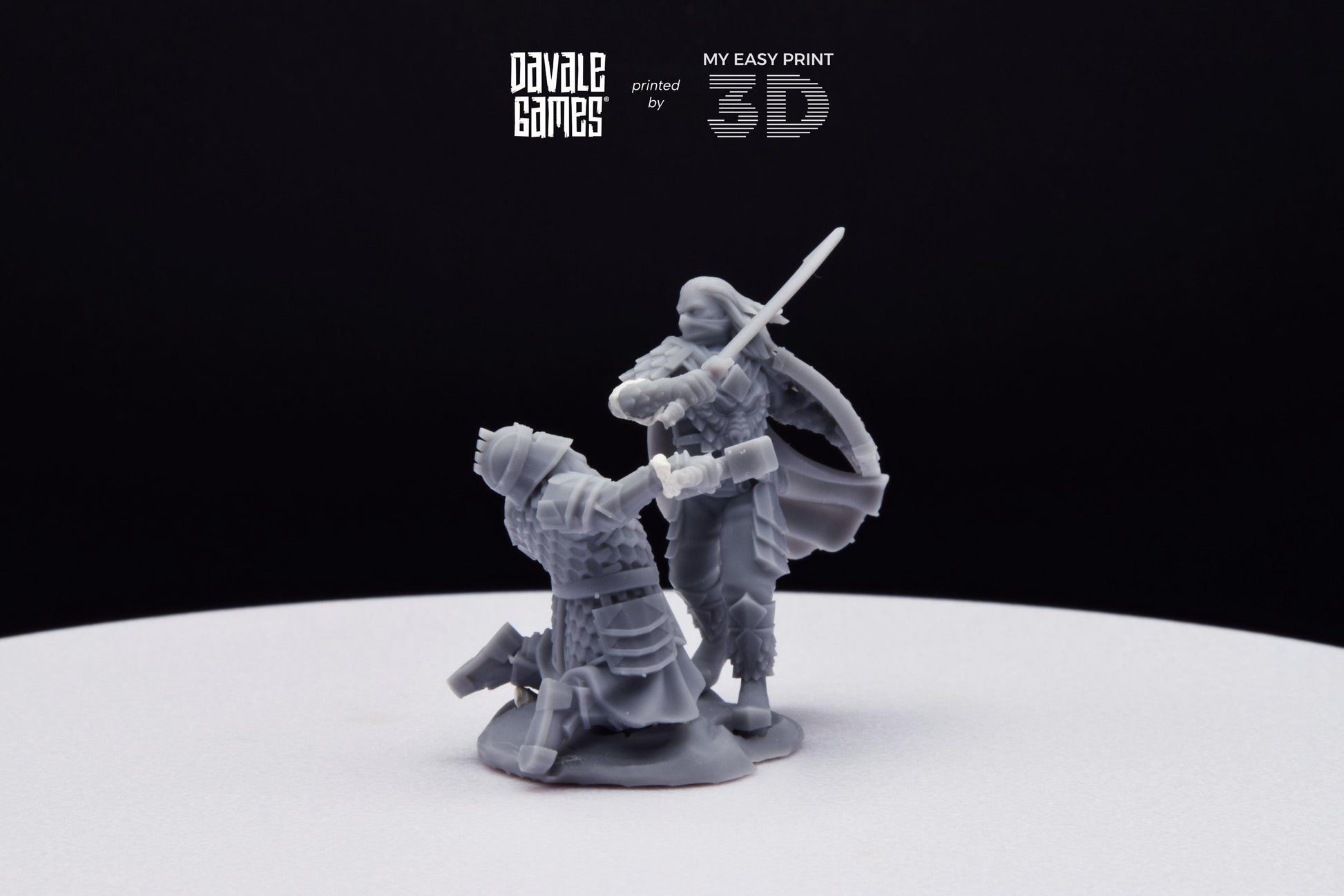 Rabänti General of the Elite - Dragon Army - Davale Games - 3D Printed with high quality resin for LOTR/D&D games