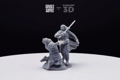 Rabänti General of the Elite - Dragon Army - Davale Games - 3D Printed with high quality resin for LOTR/D&D games