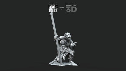 Forest Tribe - Free Forest - Davale Games - 3D Printed with high quality resin for LOTR/D&D games